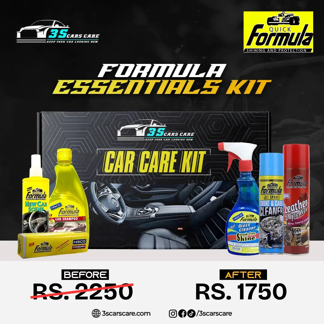 Formula Essential Kit - Premium Car Care Solution (6-In-1) 1