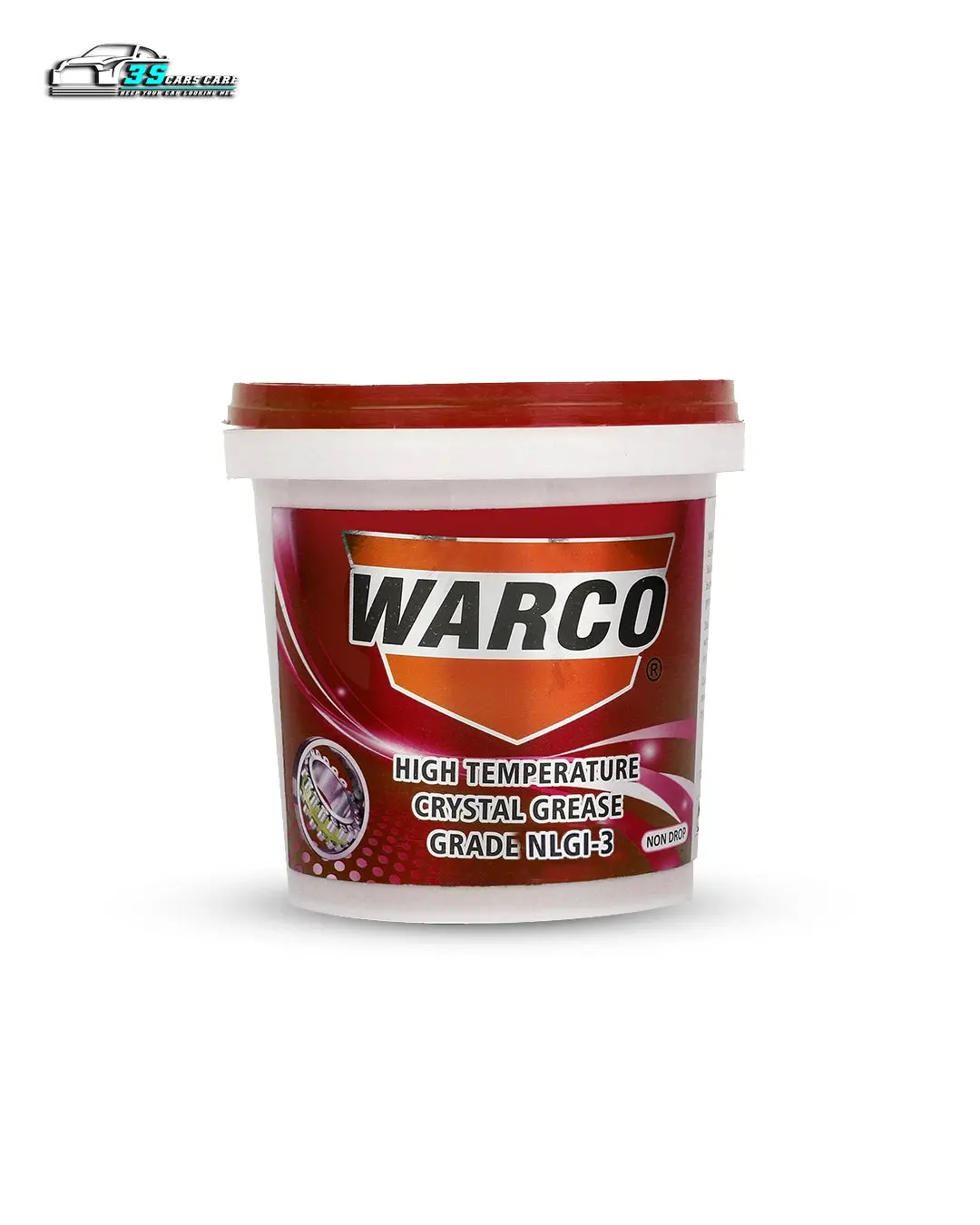 High Temperature Crystal Grease – Red | Nlgi-3 | Non-Drop Formula - 500Gm | Warco 1
