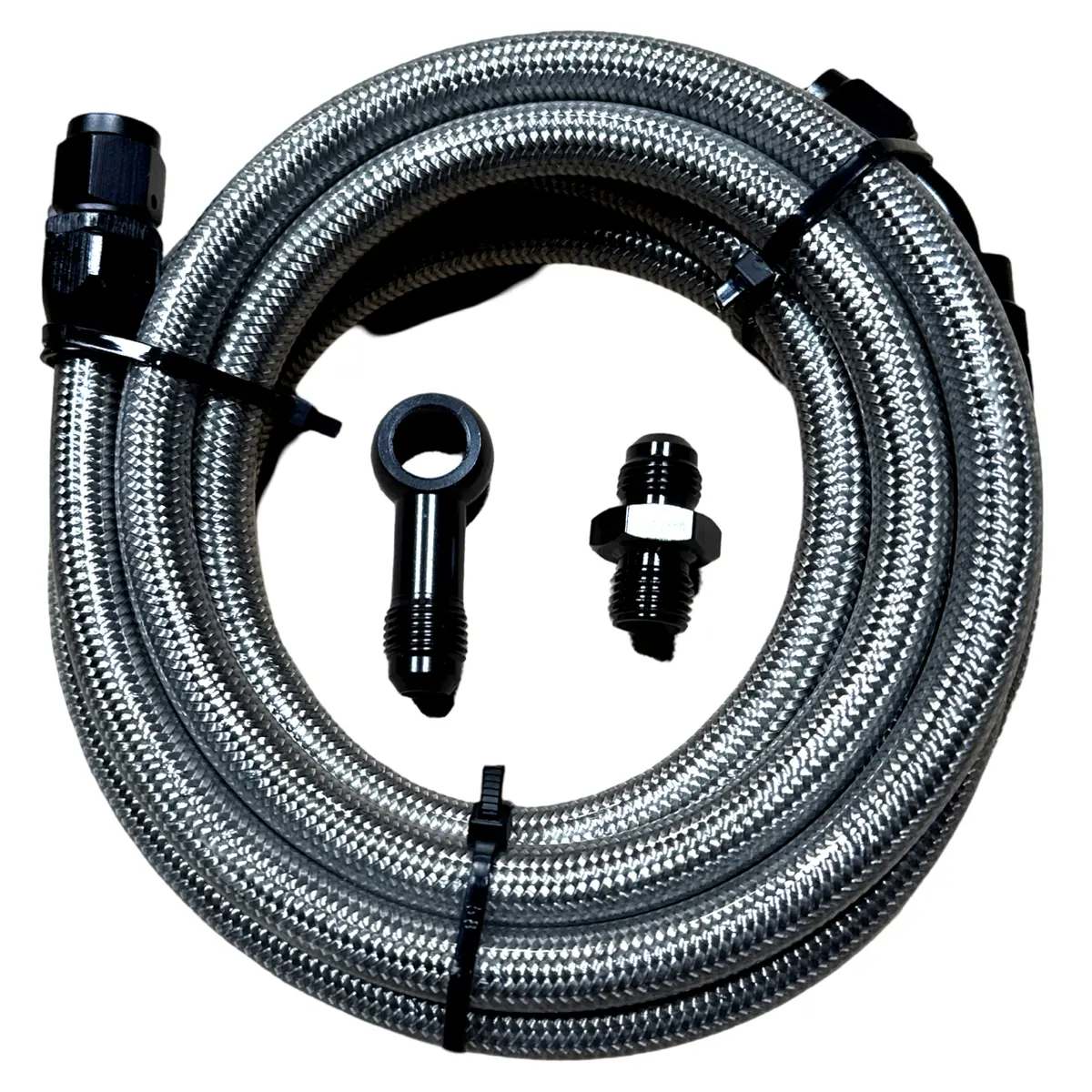92-95 Civic 2Dr Coupe Replacement Stainless Steel Fuel Feed Line Tank To Filter 1