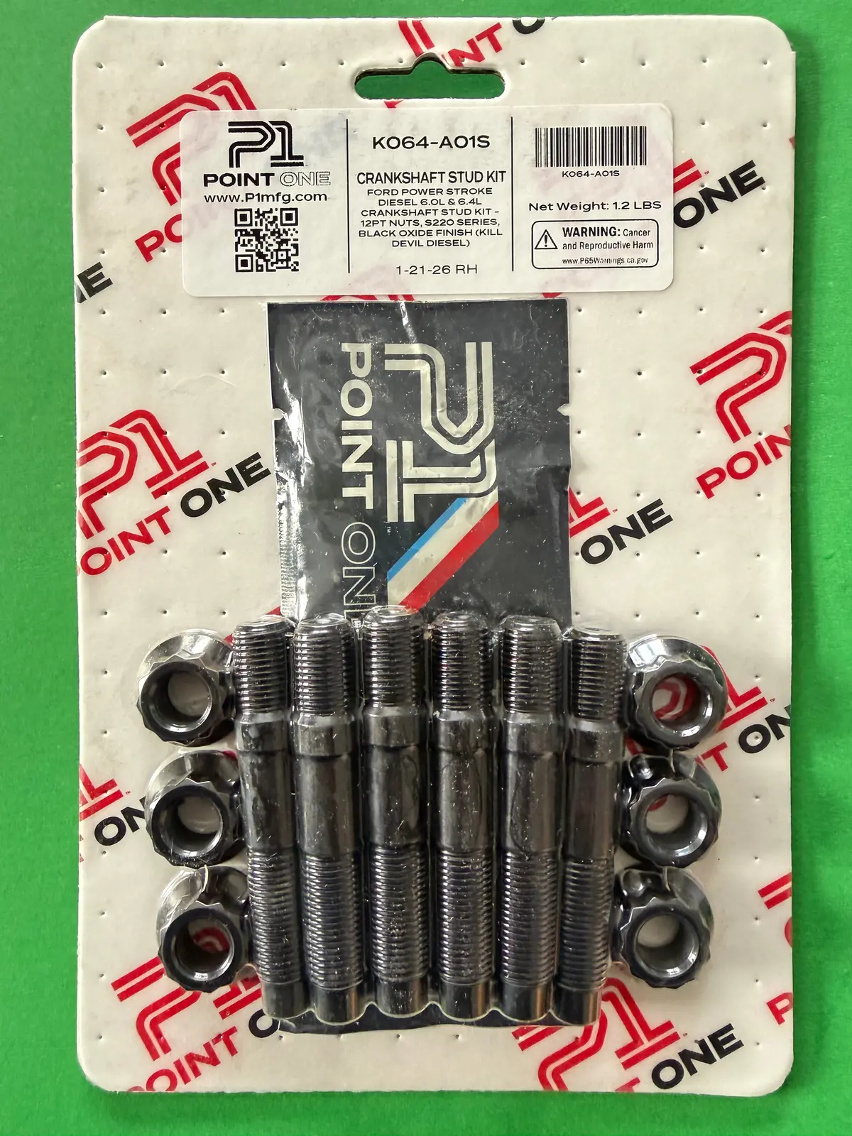 Kdd Premium Crank Flange Adaptor Studs 1