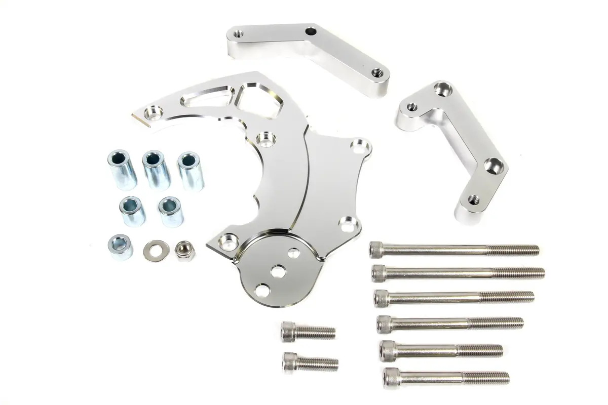 Precision Works Ls R4 A/C High Mount Bracket Lq Ls2 Ls3 Ls6 1