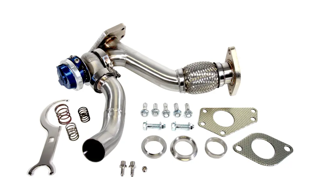 Plm Power Driven Subaru Ewg Up Pipe With Turbosmart Wg40 Gen V Wastegate 1