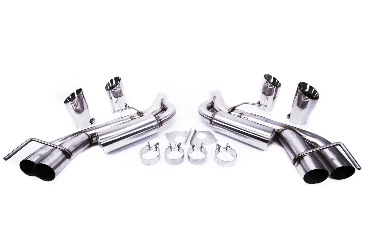 Plm Axle Back Muffler Delete Chevy Camaro Ss Zl1 V8 2016 - 2023 Stainless Steel 2
