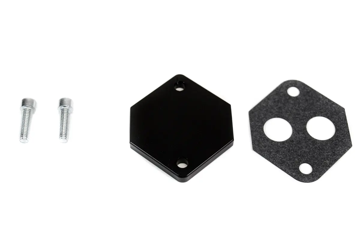 Pw Iac Block Off Plate / Idle Air Control Delete For Ford 1