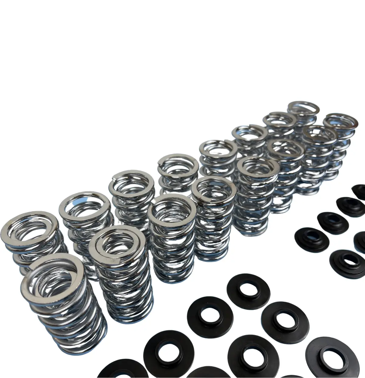 Dual Spring Kit .660" 660 Steel Titanium Retainers For Chevrolet Camaro Corvette For Ls1 Ls2 Ls3 Lq4 Ls4 Ls6 L76 L92 L99 Lq9 L33 Lsa Ls 2