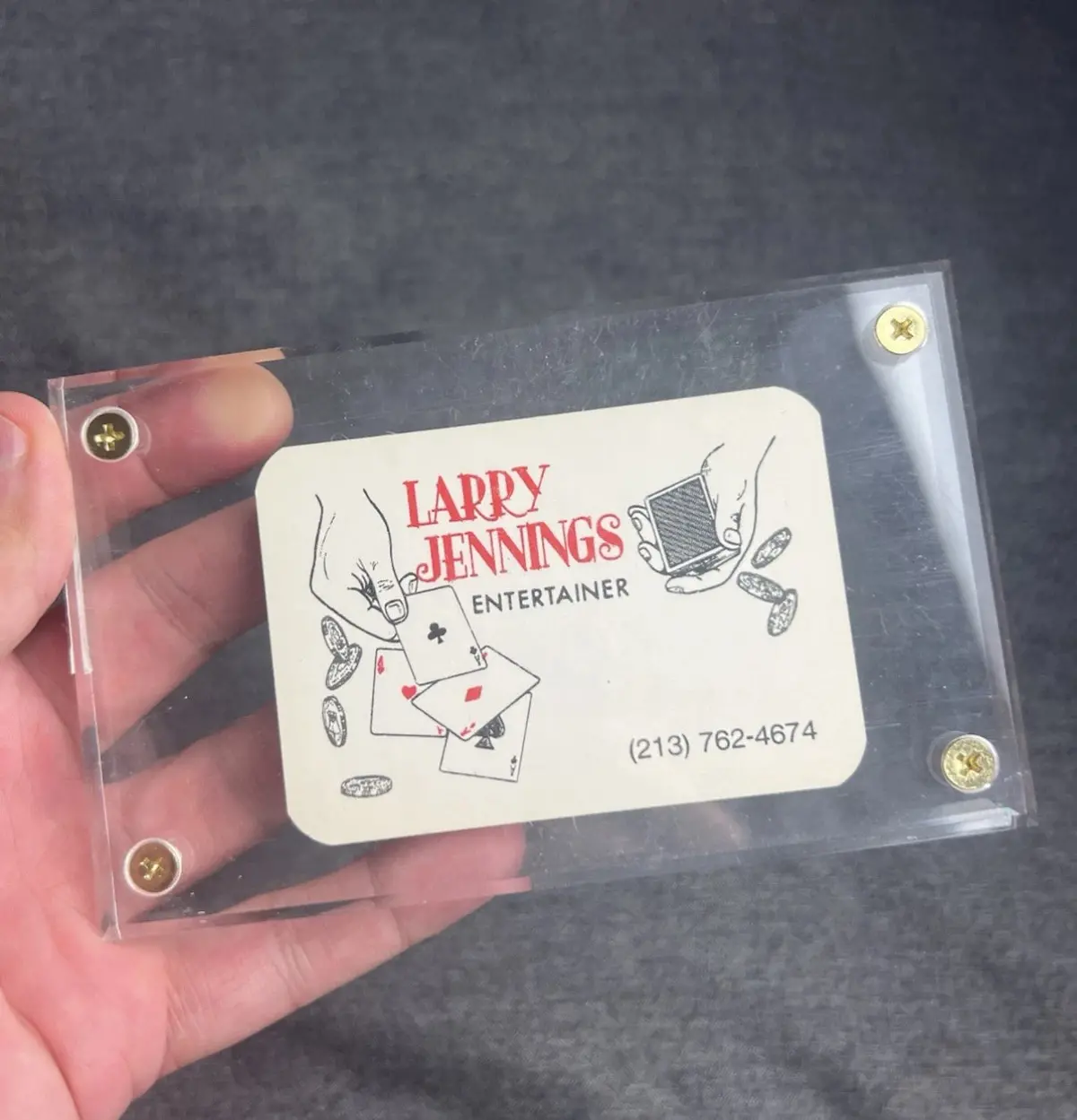 Larry Jennings Business Card 1