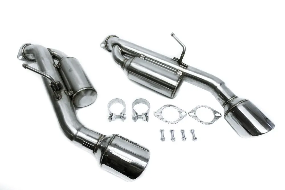 Plm Infiniti Q50 Axle-Back Exhaust Helmholtz Resonated 2014+ 1
