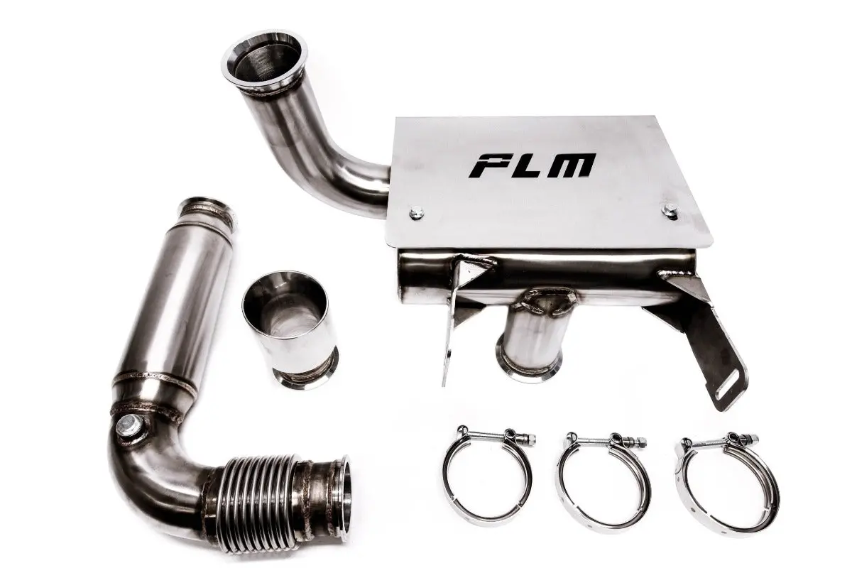 Plm Can-Am Maverick X3 Turbo Full Back Exhaust 3" 1
