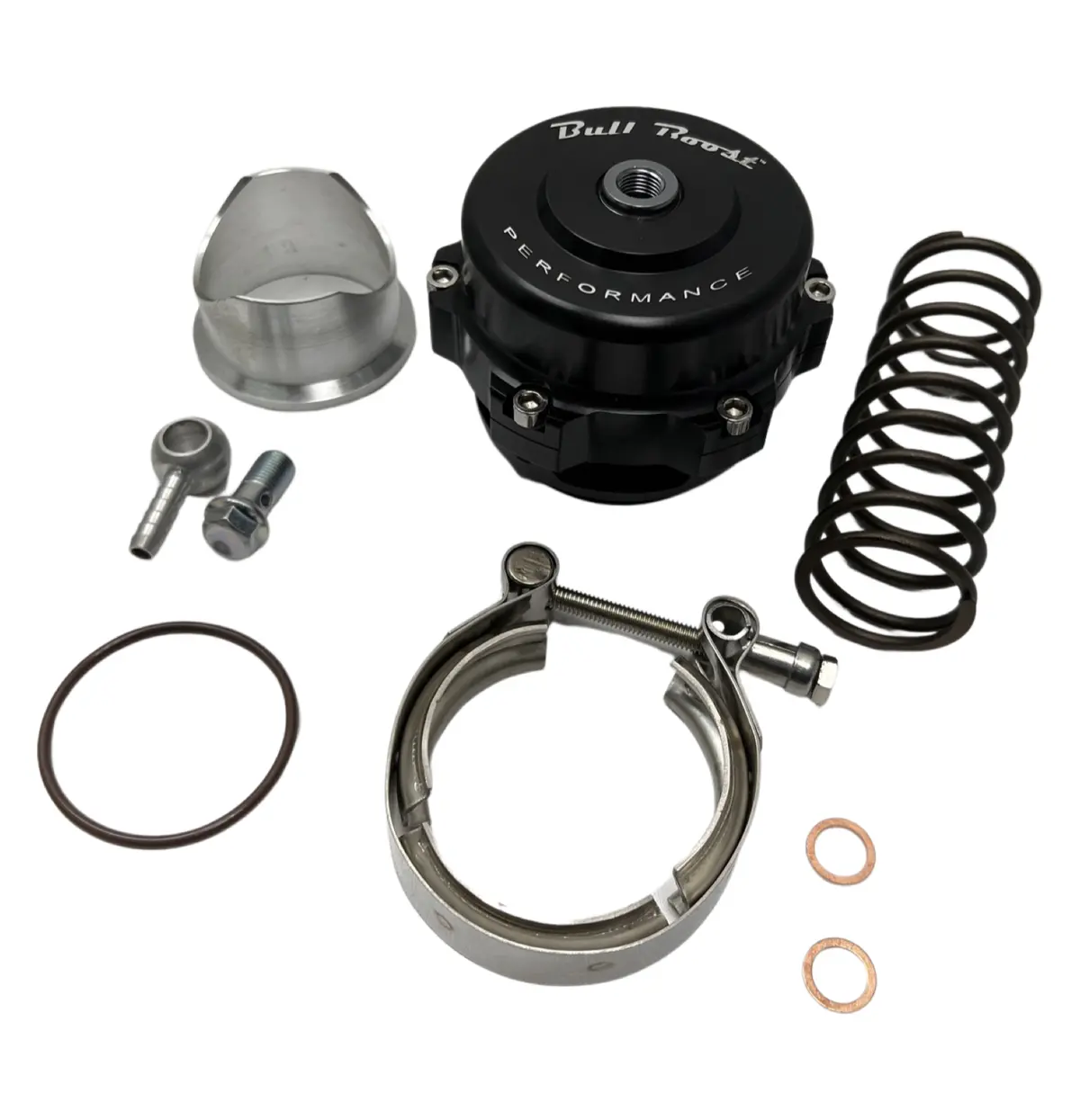 Q Bv50 Black 50Mm Blow Off Valve (Bov) - Up To 35Psi - 6Psi + 18Psi Springs 1