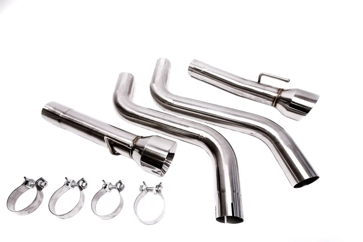 Plm Dodge Charger Axle-Back Exhaust 2015-2021 Srt Hellcat 6.4L 6.2L 1
