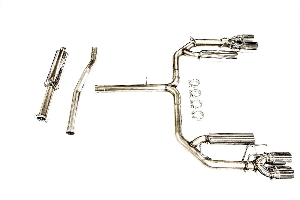 Plm Camry Xse V6 3.5L Cat-Back Exhaust 2018-2024 - Quad Tips 2