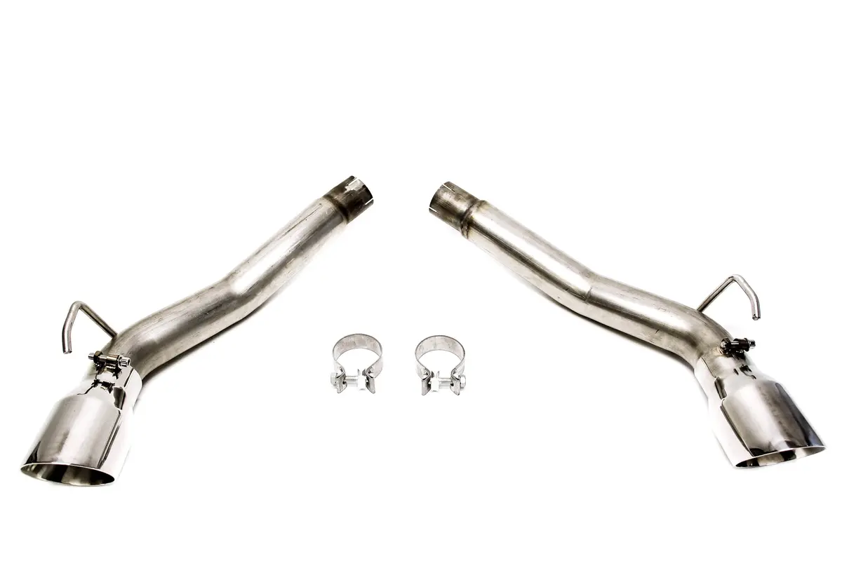 Plm Axle Back Exhaust Muffler Delete V2 - Chevy Camaro V8 2010 - 2015 Stainless Steel 1