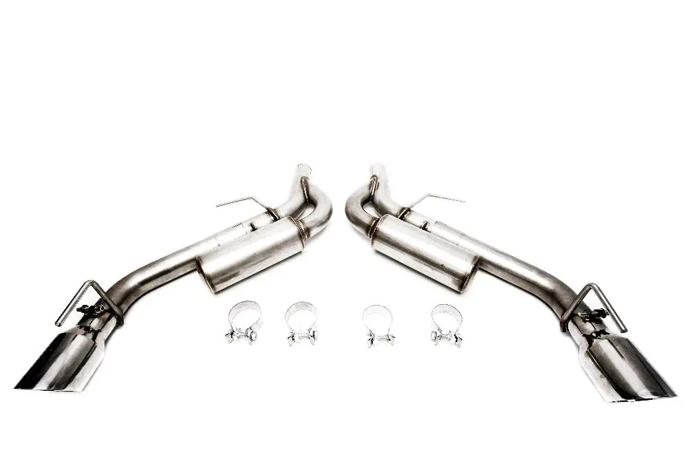 Plm Axle Back Exhaust Chevy Camaro 2.0L 3.6L V6 2016 - 2023 Dual Tips Non-Npp 1