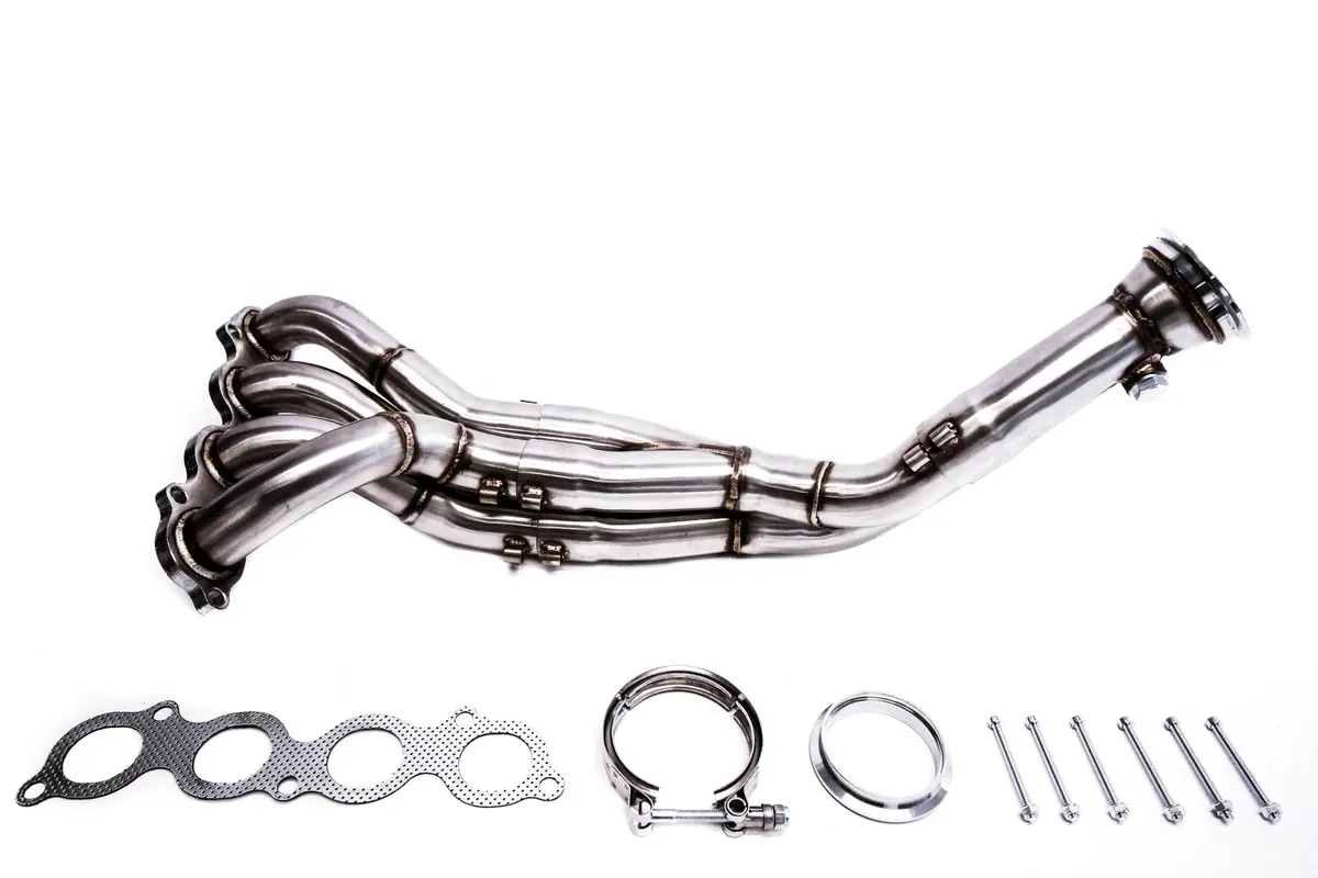 Plm K-Series K24 K20 Header Acura Rsx With 3" V-Band Collector 1