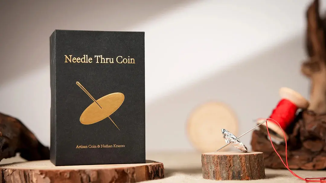 Needle Thru Coin 1