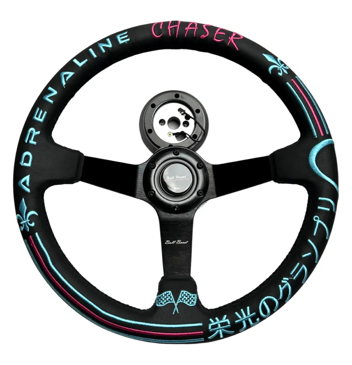 Leather Suede Deep Dish Steering Wheel Short Hub Adapter Kit For 2022+ Gr86 Subaru Brz Frs Tc Xb Xd 1