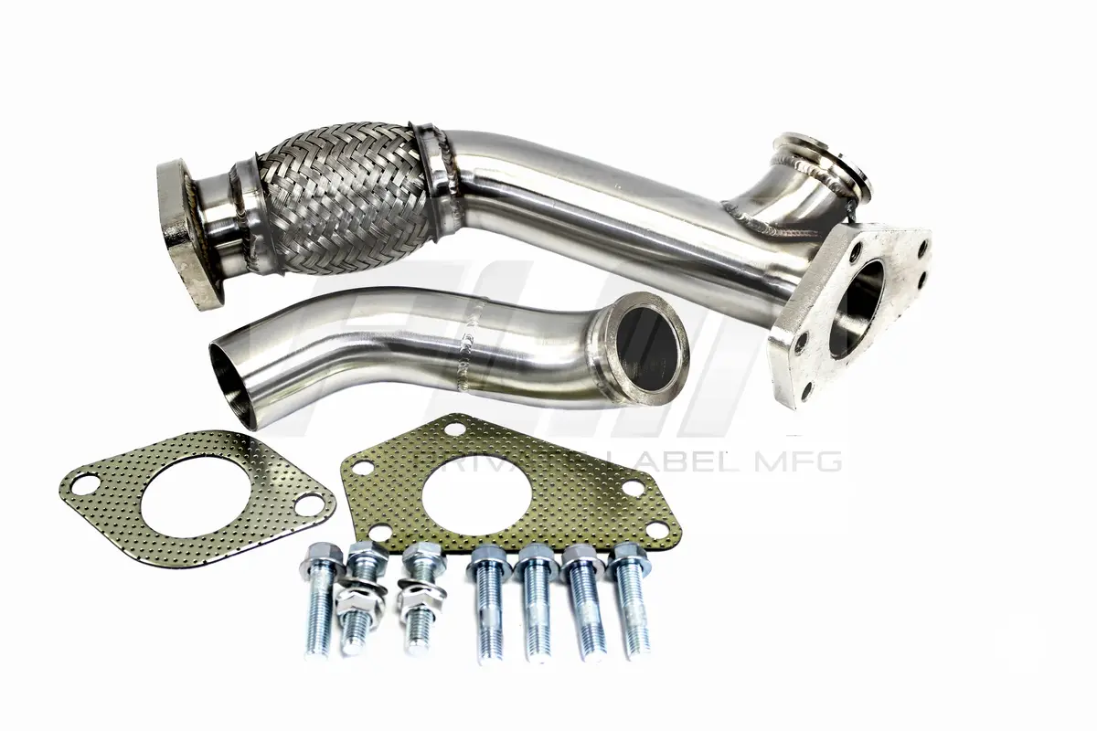 Plm Power Driven Subaru Ewg Up Pipe With Dump Tube 38Mm 1