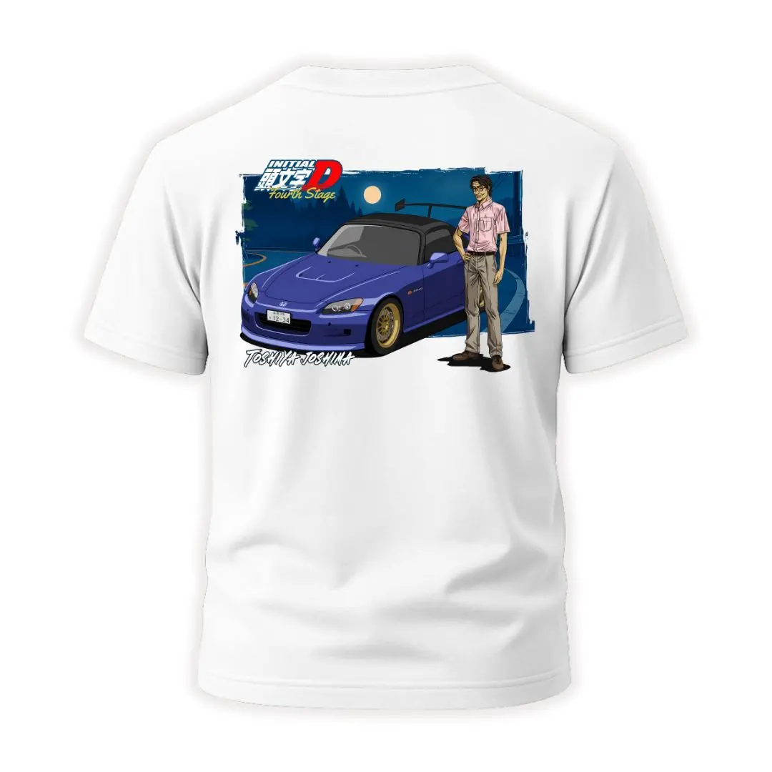 Initial D S2000 Toshiya Joshima T-Shirt 1