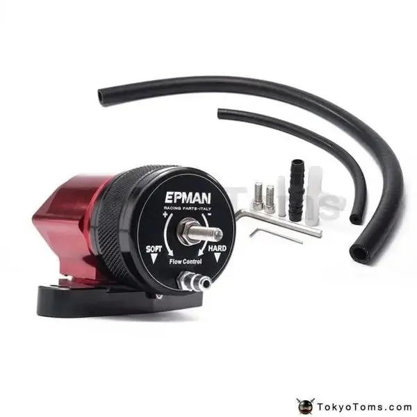Car Racing Red & Black Intercooler Recirculation Blow Off Valve Bov Kit For Subaru Wrx 01-07 Turbo/Intercooler 1