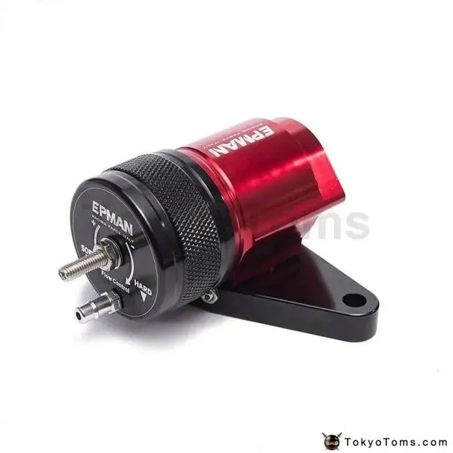Car Racing Red & Black Intercooler Recirculation Blow Off Valve Bov Kit For Subaru Wrx 01-07 Turbo/Intercooler 2