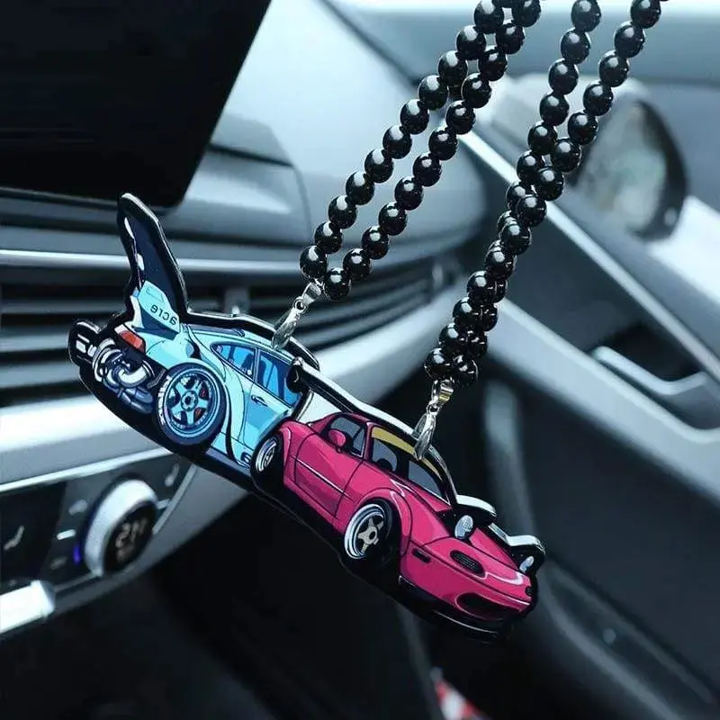 Interior Rear View Mirror Pendant Hanging Ornaments 1