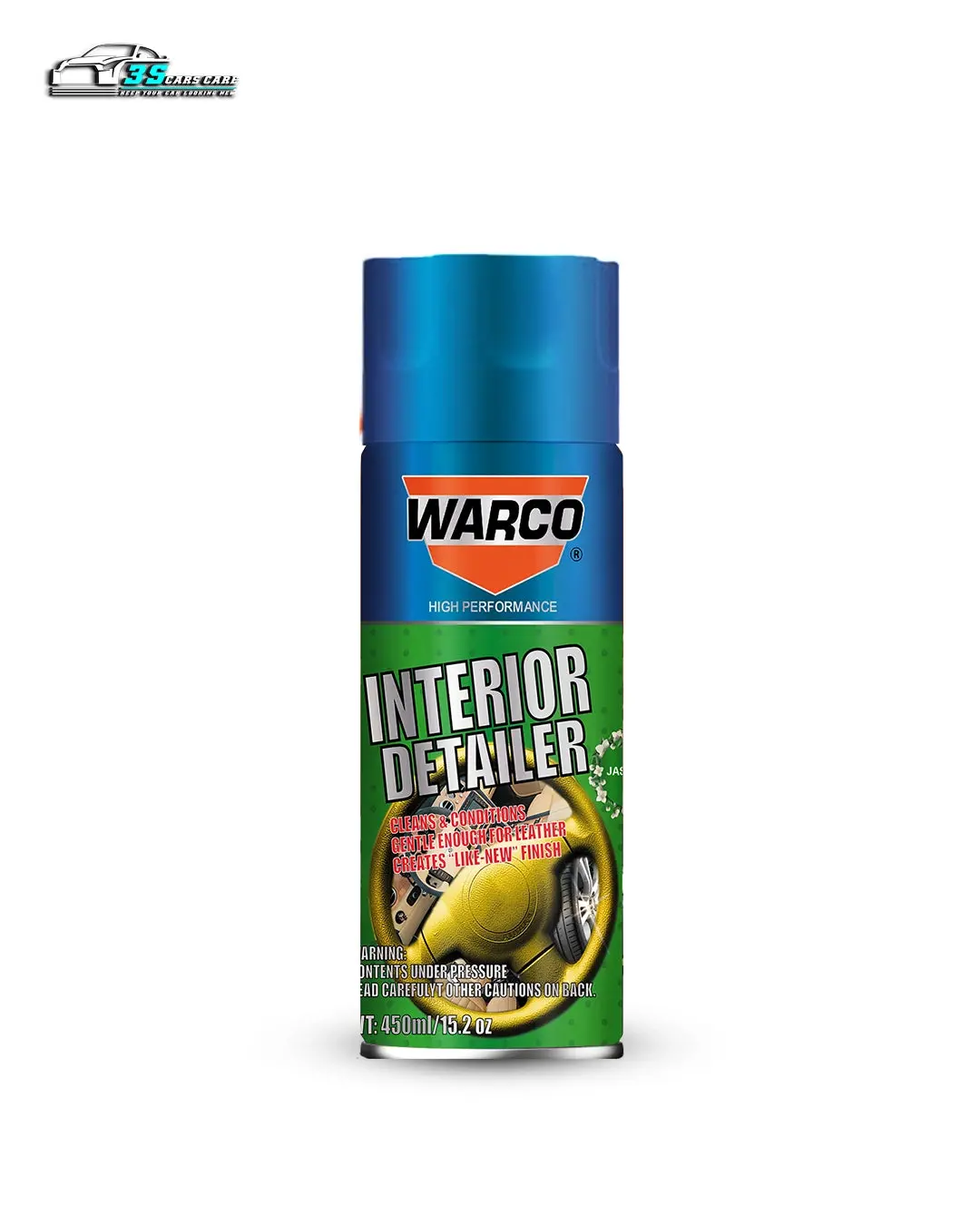 Warco Interior Detailer 450Ml – Dashboard Polish & Leather Conditioner With Jasmine Fragrance 1