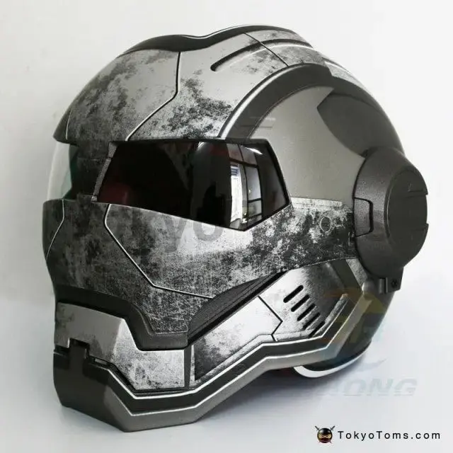 Iron Man Helmet Bright Gray 1