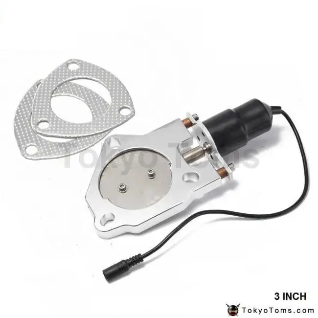 3" Electric Exhaust Cutout Valve Remote Control Motor Kit For Bmw E36 M3/325I/ Is/ Ix M50 92-99 1