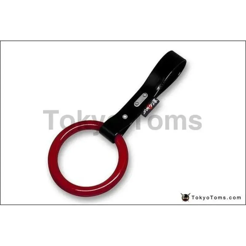 Classic "Kuro" Red Tsurikawa / Jdm Bosozoku Ring 1