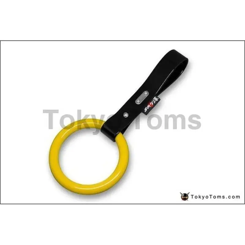 Classic "Kuro" Yellow Tsurikawa / Jdm Bosozoku Ring 1