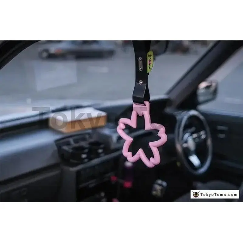 Cherry Blossom Tsurikawa Black / Jdm Bosozoku Ring 1