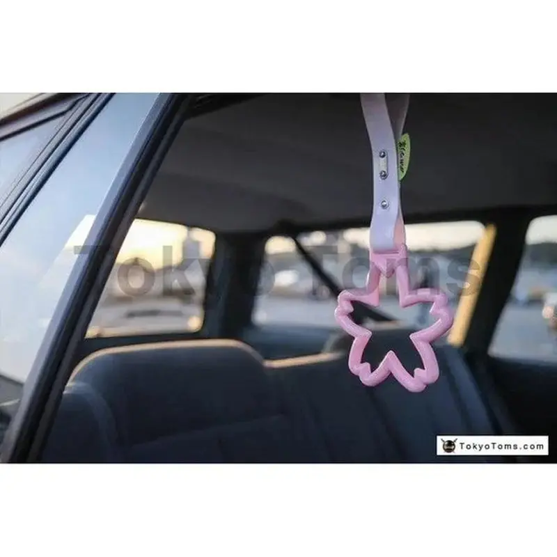 Cherry Blossom Tsurikawa White / Jdm Bosozoku Ring 1