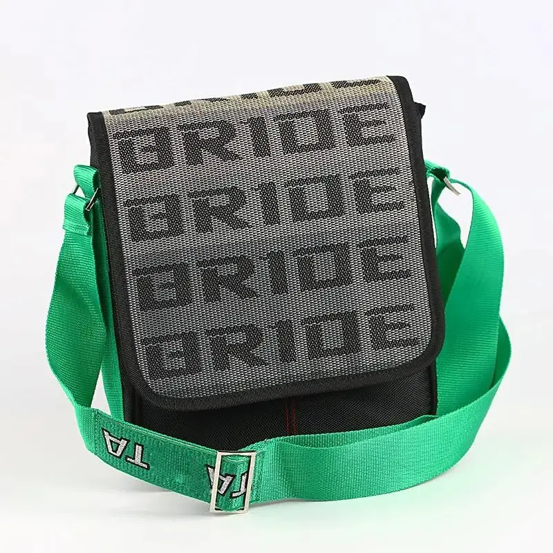 Jdm Crossbody Bag Racing School Travel Bag Handbag Seat Belt Drift Straps File Ipad Laptop Bag Car Auto Case For Bridd Ttakata 1