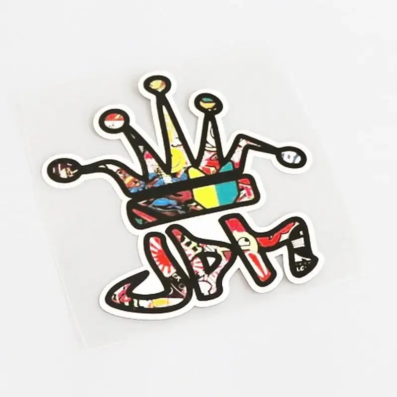 Jdm Crown King Grafitti Sticker 1