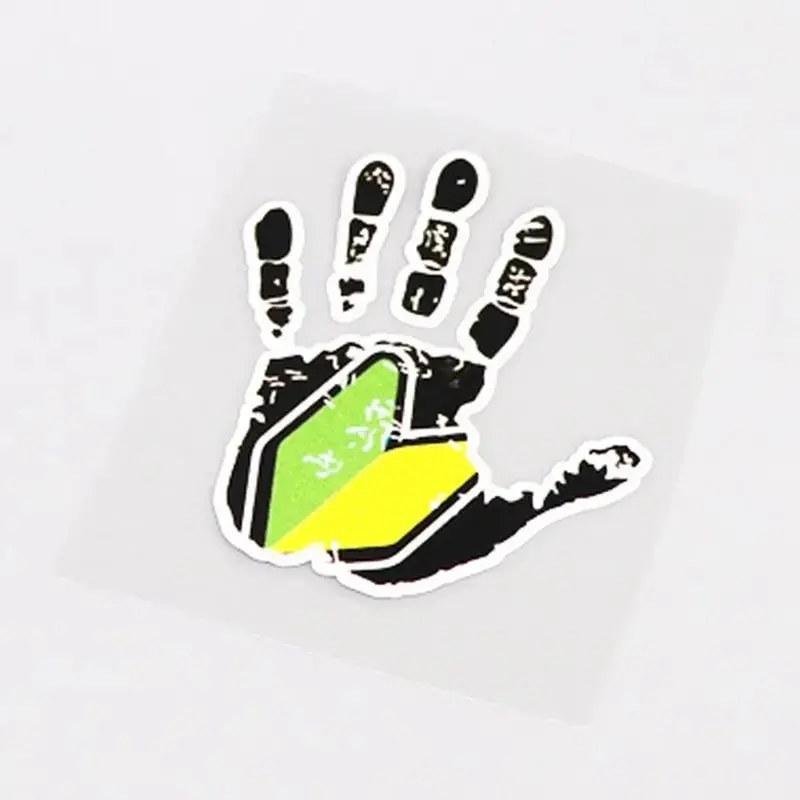 Jdm High Five Wakaba Sticker 1