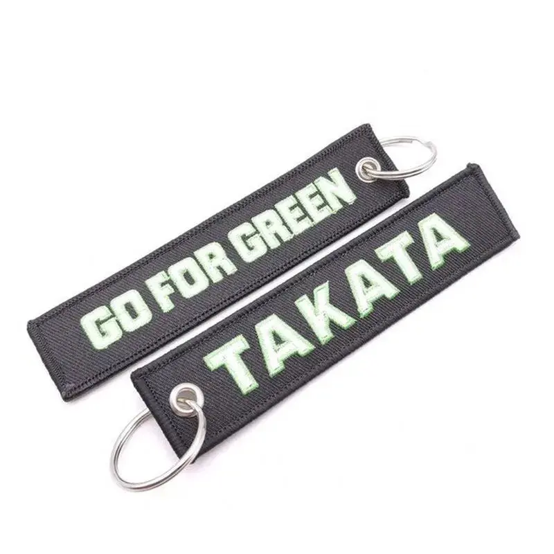 Jdm Keychain Jet Tag Tkt Black 1
