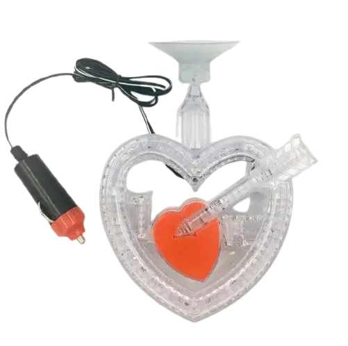 Jdm Led Strobe Love Heart (Rainbow Led) 1