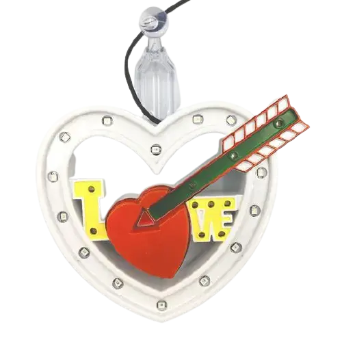 Jdm Led Strobe Love Heart (Rainbow Led) 1