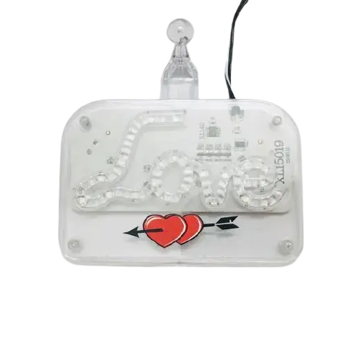Jdm Led Strobe Love Heart (Rainbow Led) 1