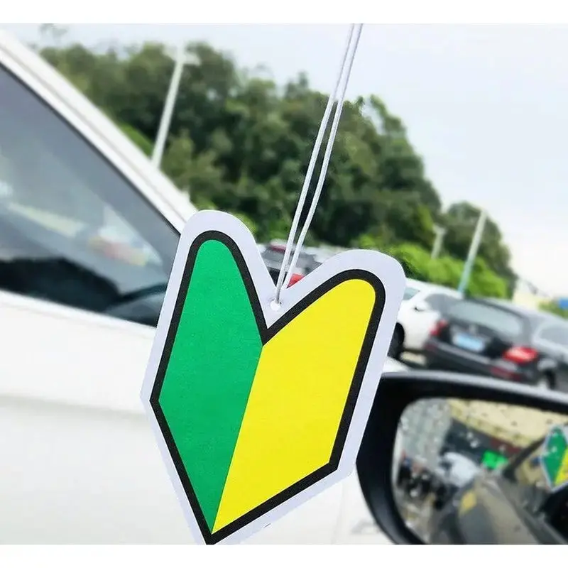 Jdm New Driver Shoshinsha Wakaba Mark Air Freshener 1