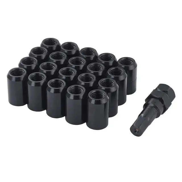 Jdm Slim Lug Nuts (Black) 1