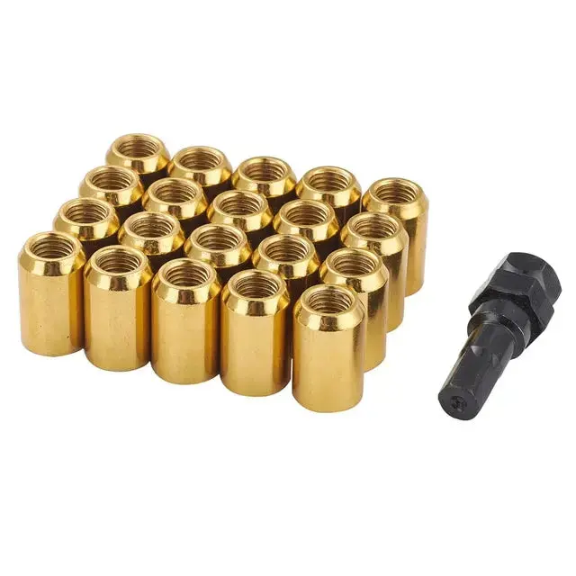 Jdm Slim Lug Nuts (Gold) 1