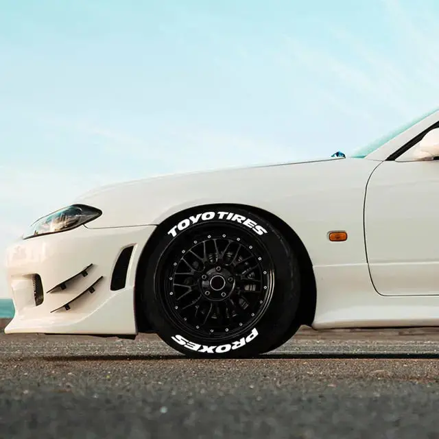 Jdm Toyo Tires Style Tyre Letter Stickers Set 5