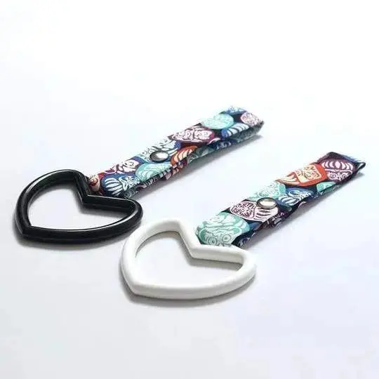 Jdm Tsurikawa Heart Japanese Fabric 1