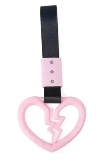 Jdm Tsurikawa Pink Broken Heart 1