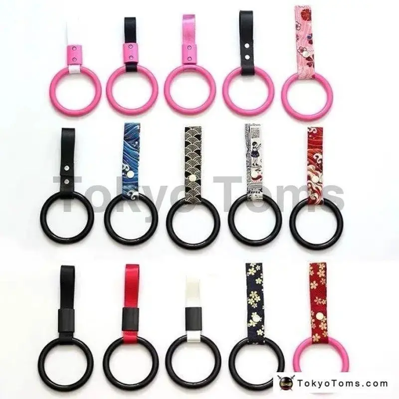 Jdm Tsurikawa Ring Japanese Fabric 1