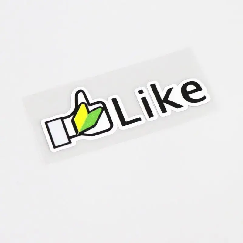 Jdm Wakaba Like Thumb Sticker 1