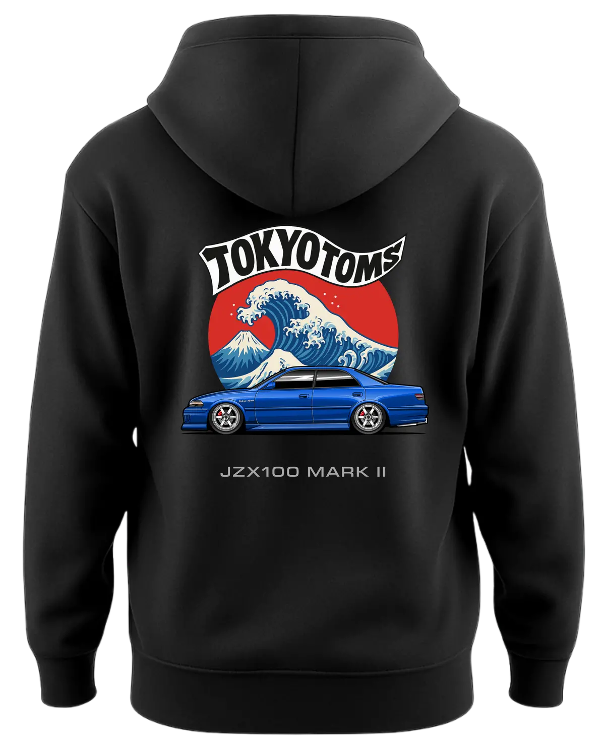 Tokyo Toms Toyota Jzx100 Mark Ii Wave Hoodie 1