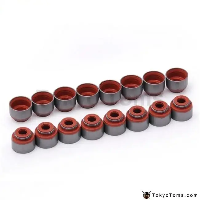 Viton Valve Stem Seal Kit For Honda Acura B/D/F/K Vtec Engine 1