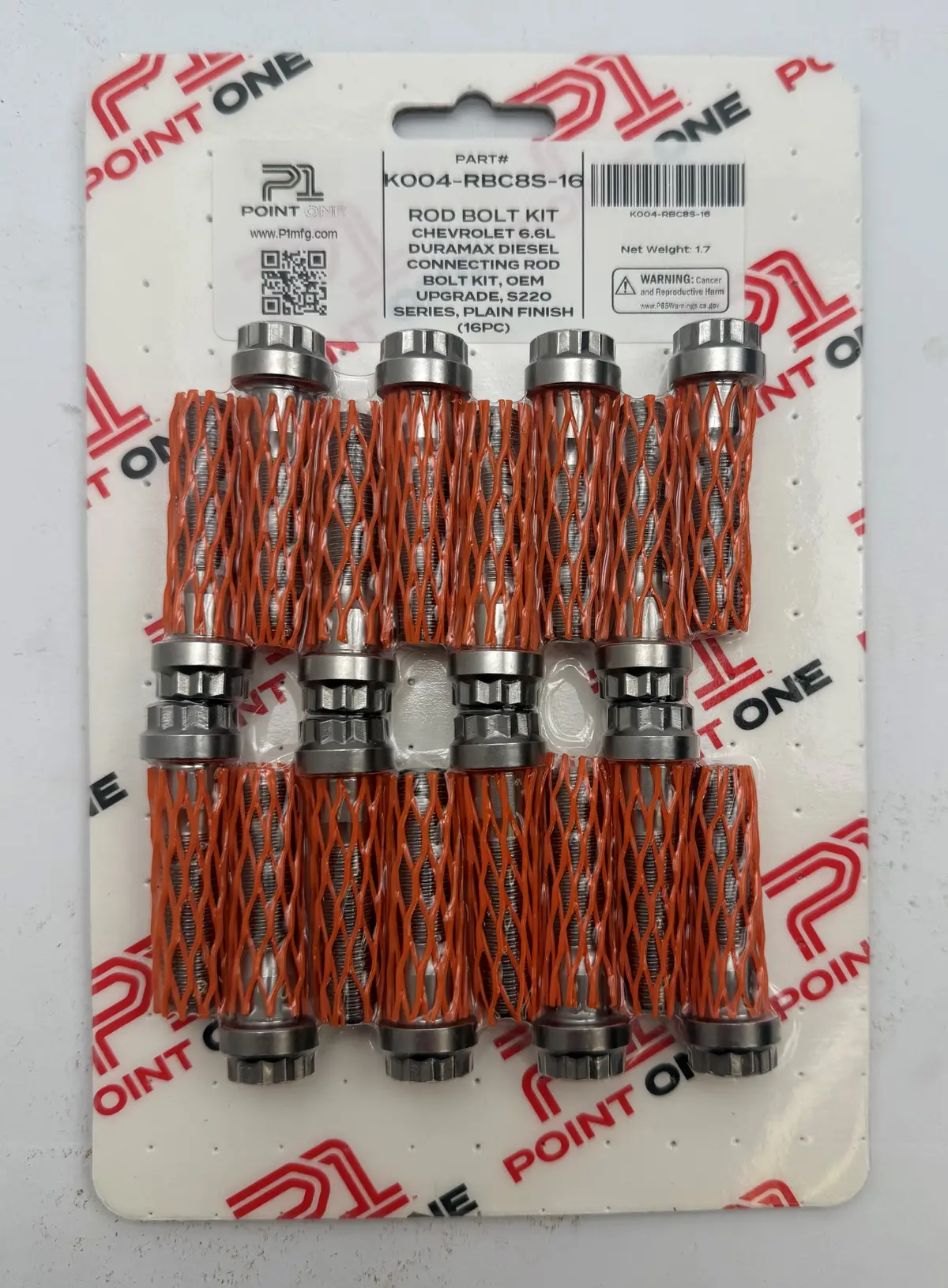 P1 6.6L Duramax Connecting Rod Bolt Kit 1